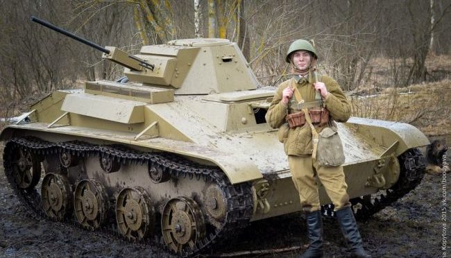 Модель танка «Т-60»