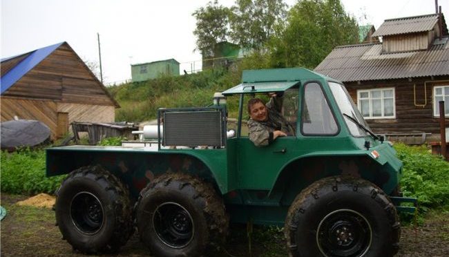 Вездеход пневматик «Шнюк»