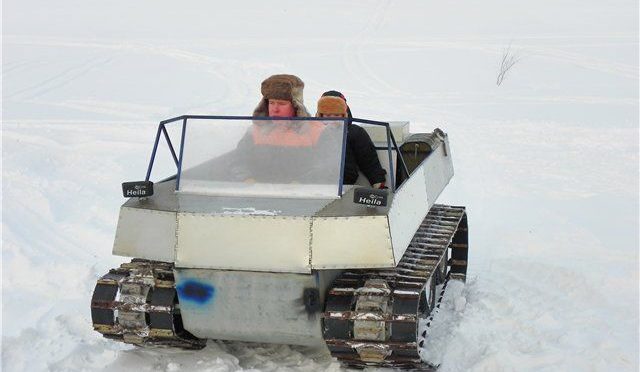 Гусеничный вездеход «Тазик»